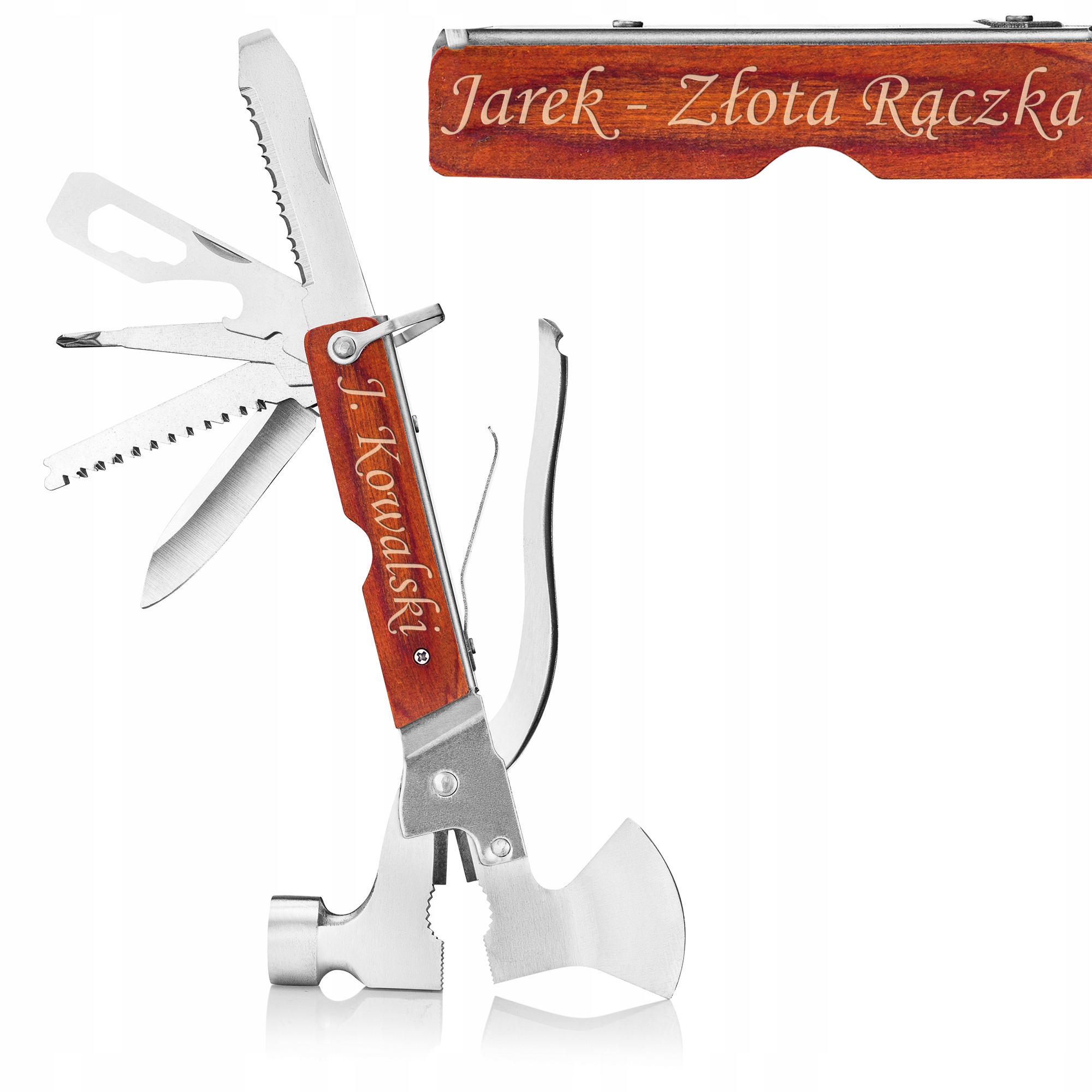 

Multitool Scyzoryk Toporek z Grawerem