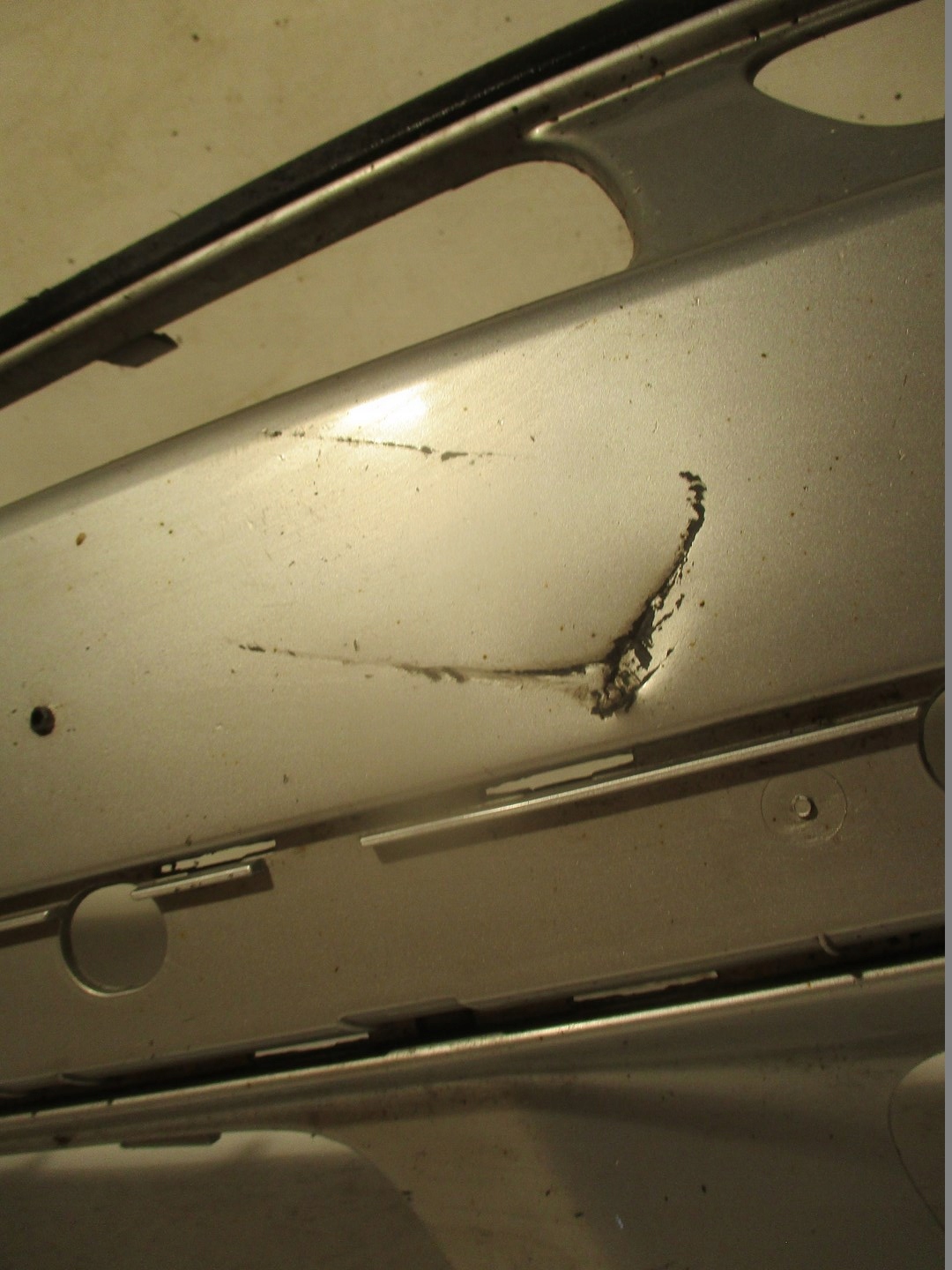 bumper front front VOLVO V70 V 70 unprotected