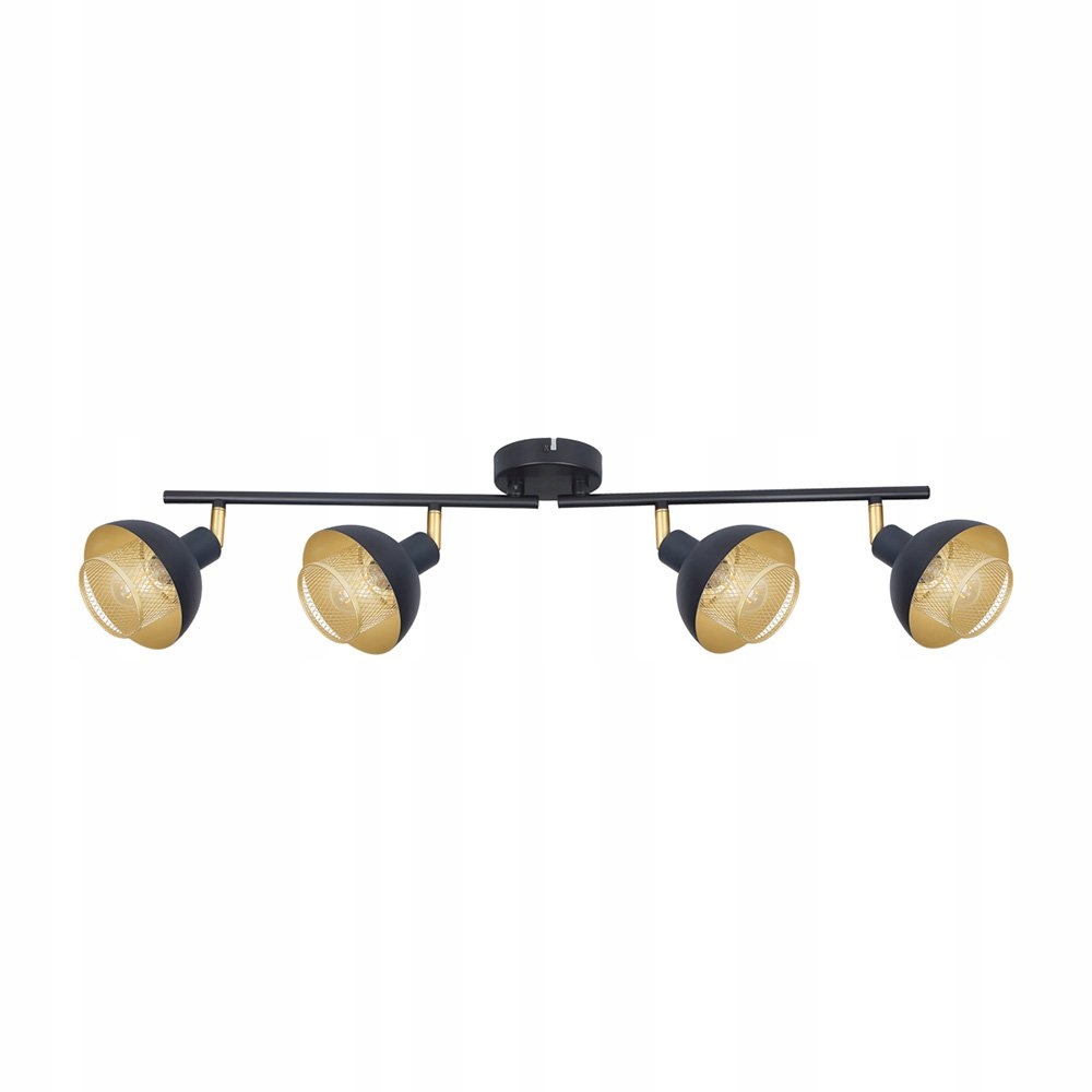 Bodové svítidlo reflektor Savio SPL-27357-4-BK-GD Italux