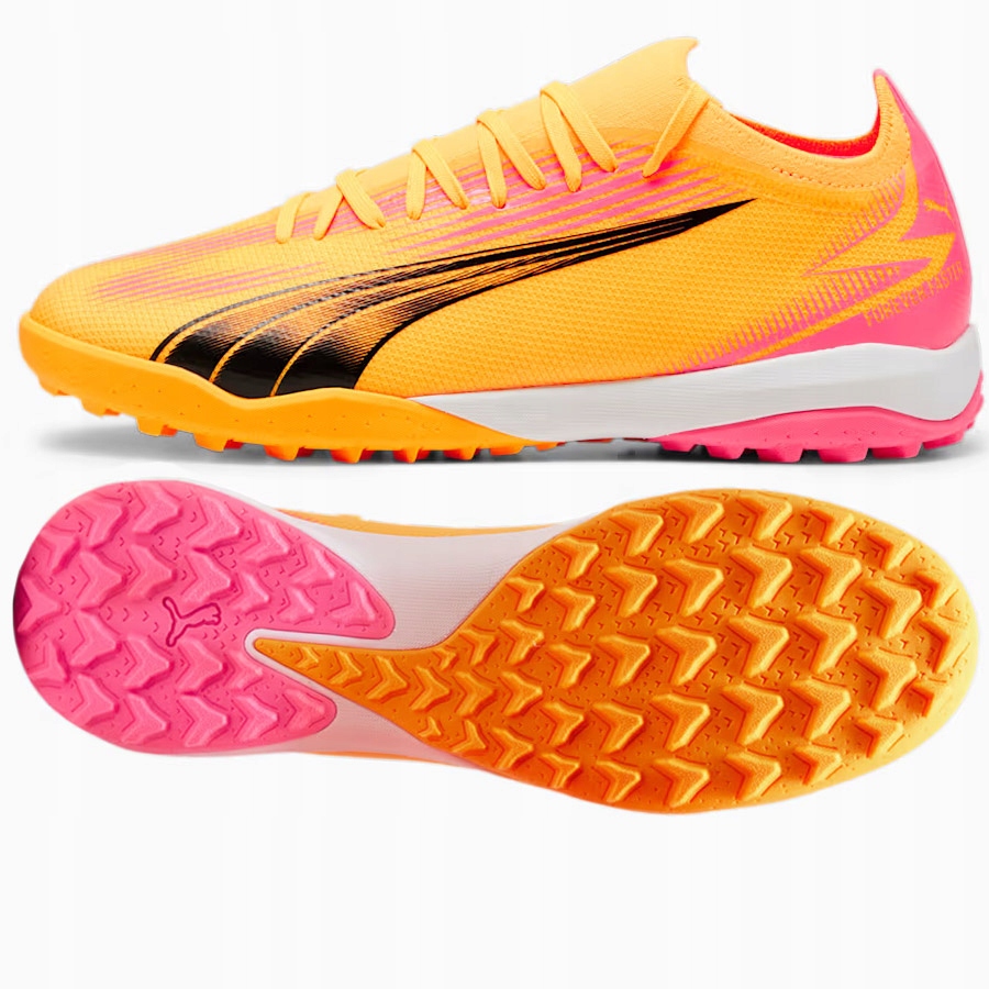 Puma Ultra Match Tt (40,5) Pánské boty Turfy Oranžová