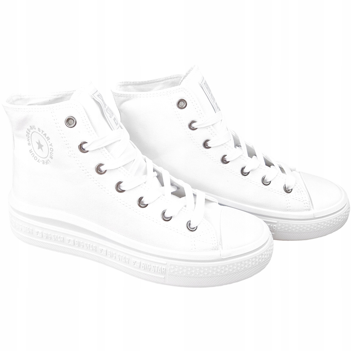 Big Star LL274A183 trampki wysokie białe R. 41 Kod producenta 209973101