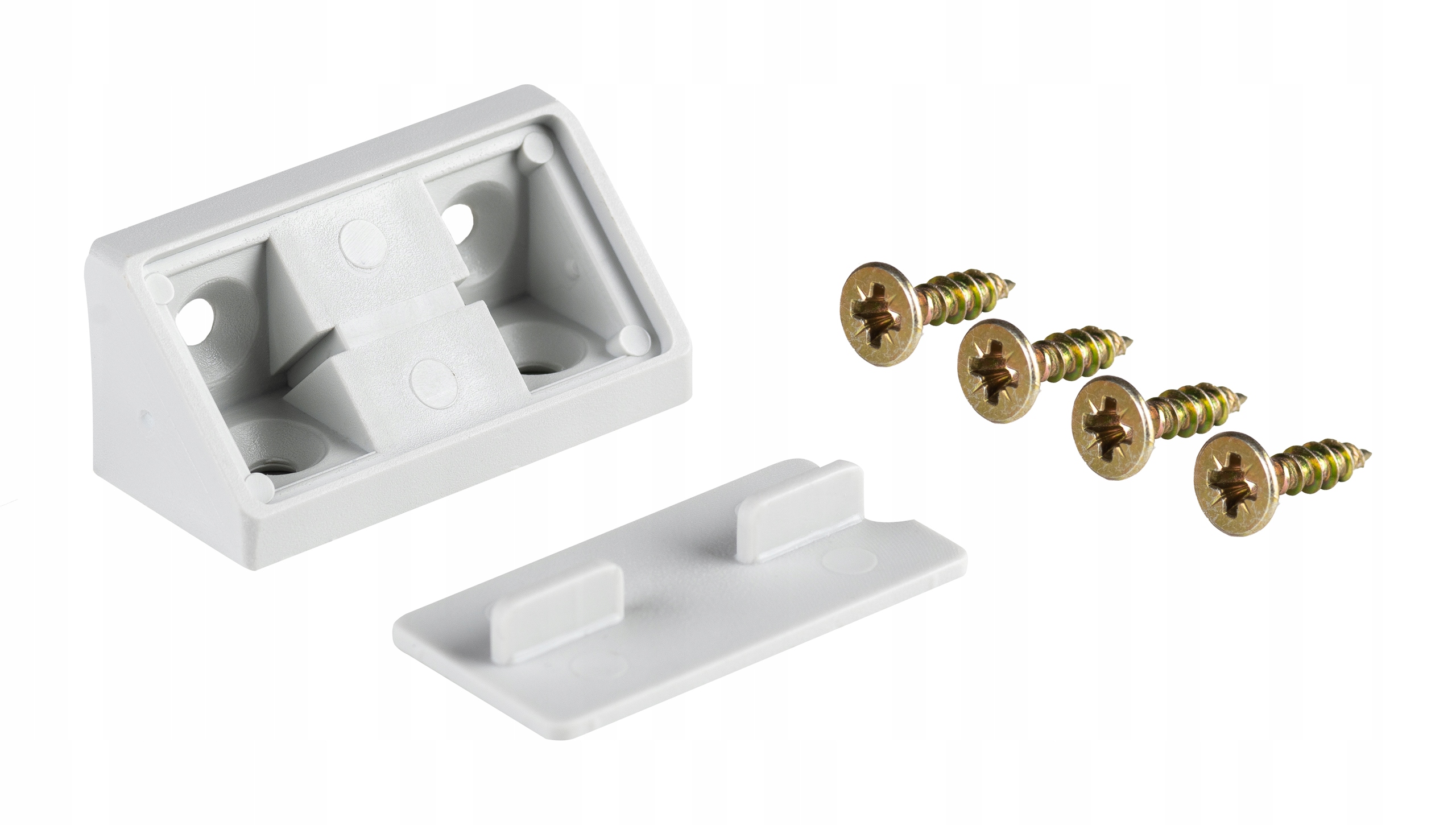 KĄTOWNIK MEBLOWY KOMANDOREK WSPORNIK PÓŁKI SZARY