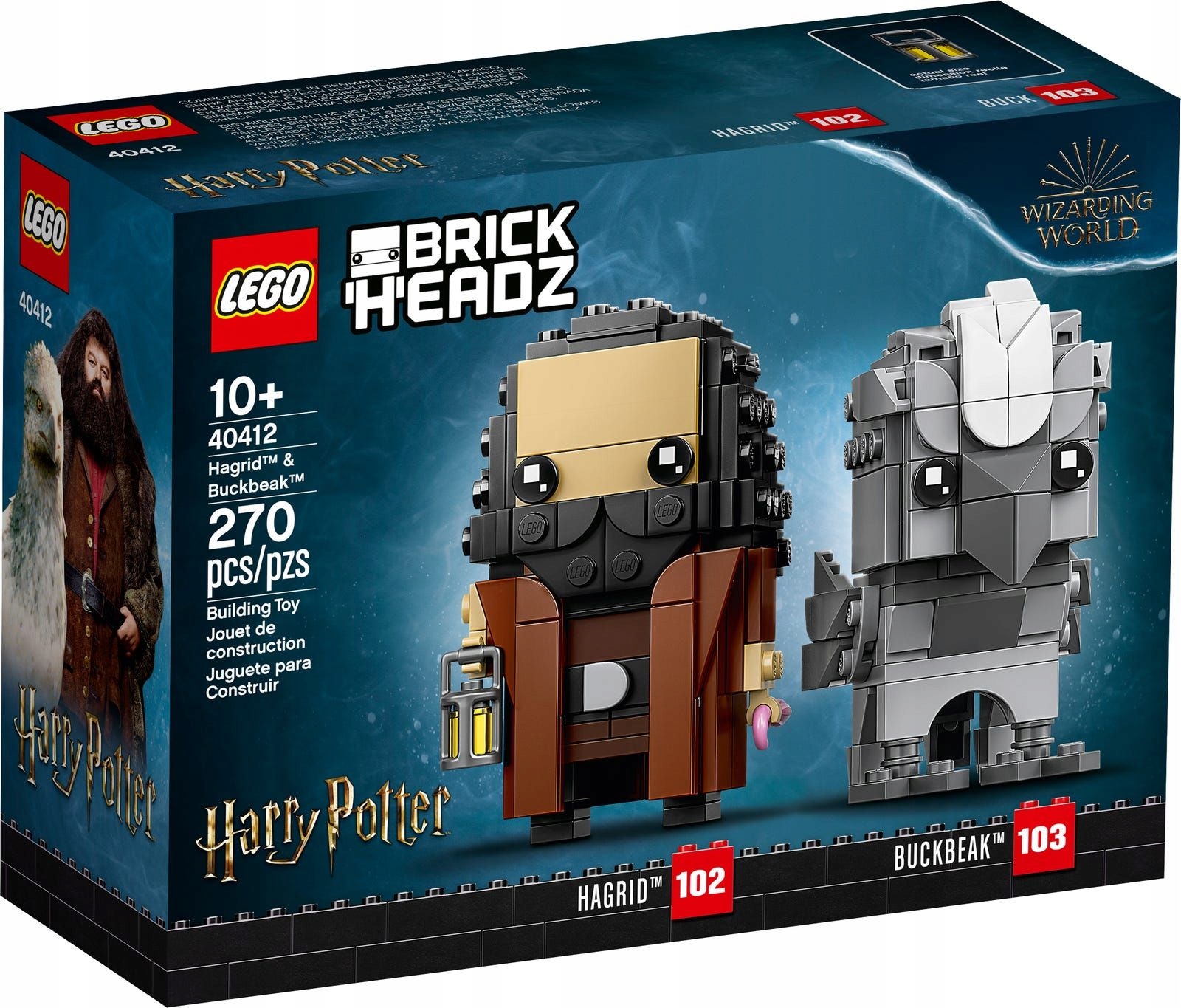 Lego 40412 BrickHeadz Hagrid i Hardodziob