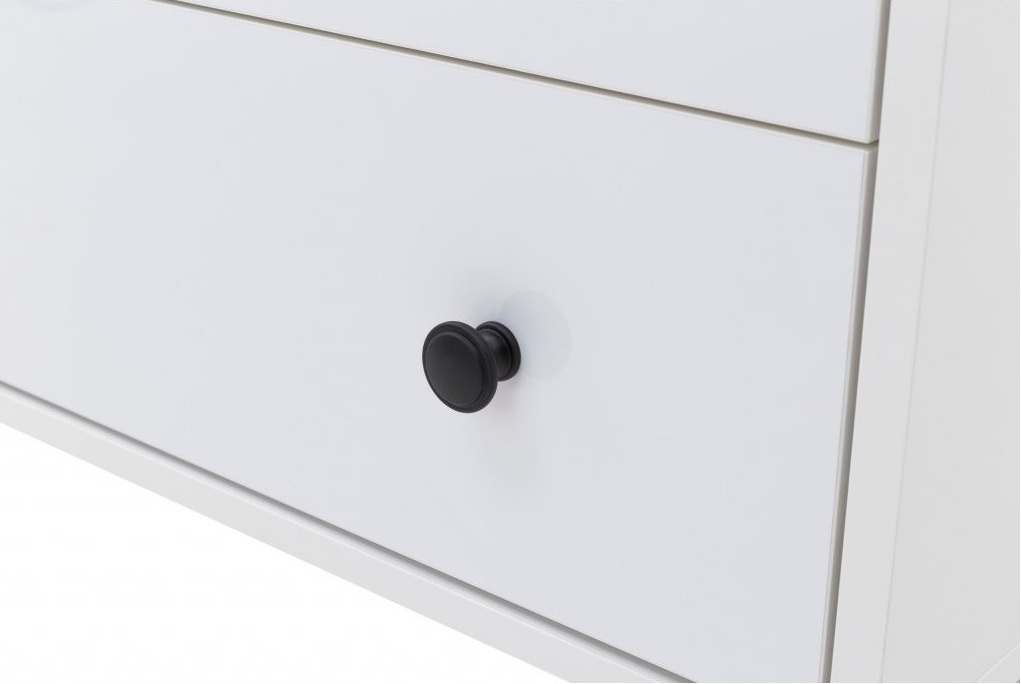 METALOWA CZARNA GAŁKA MEBLOWA GM-350 UCHWYT WKRĘT Marka NTP