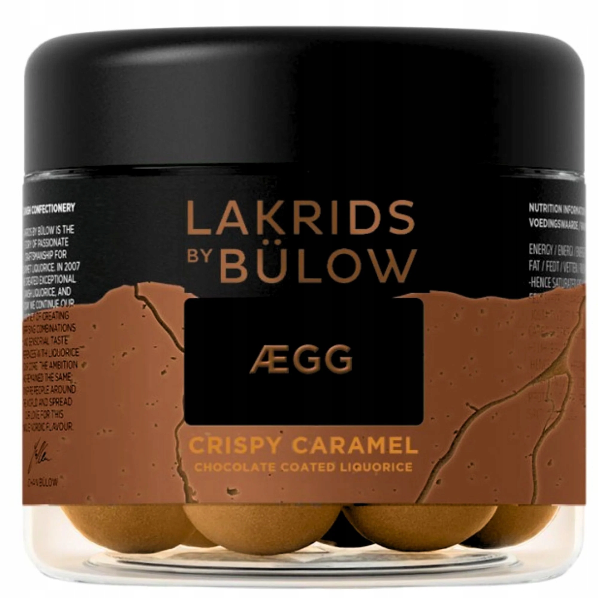Lakrids by Bulow Crispy Caramel Ekslusywna Duńska Lukrecja W Czekoladzie