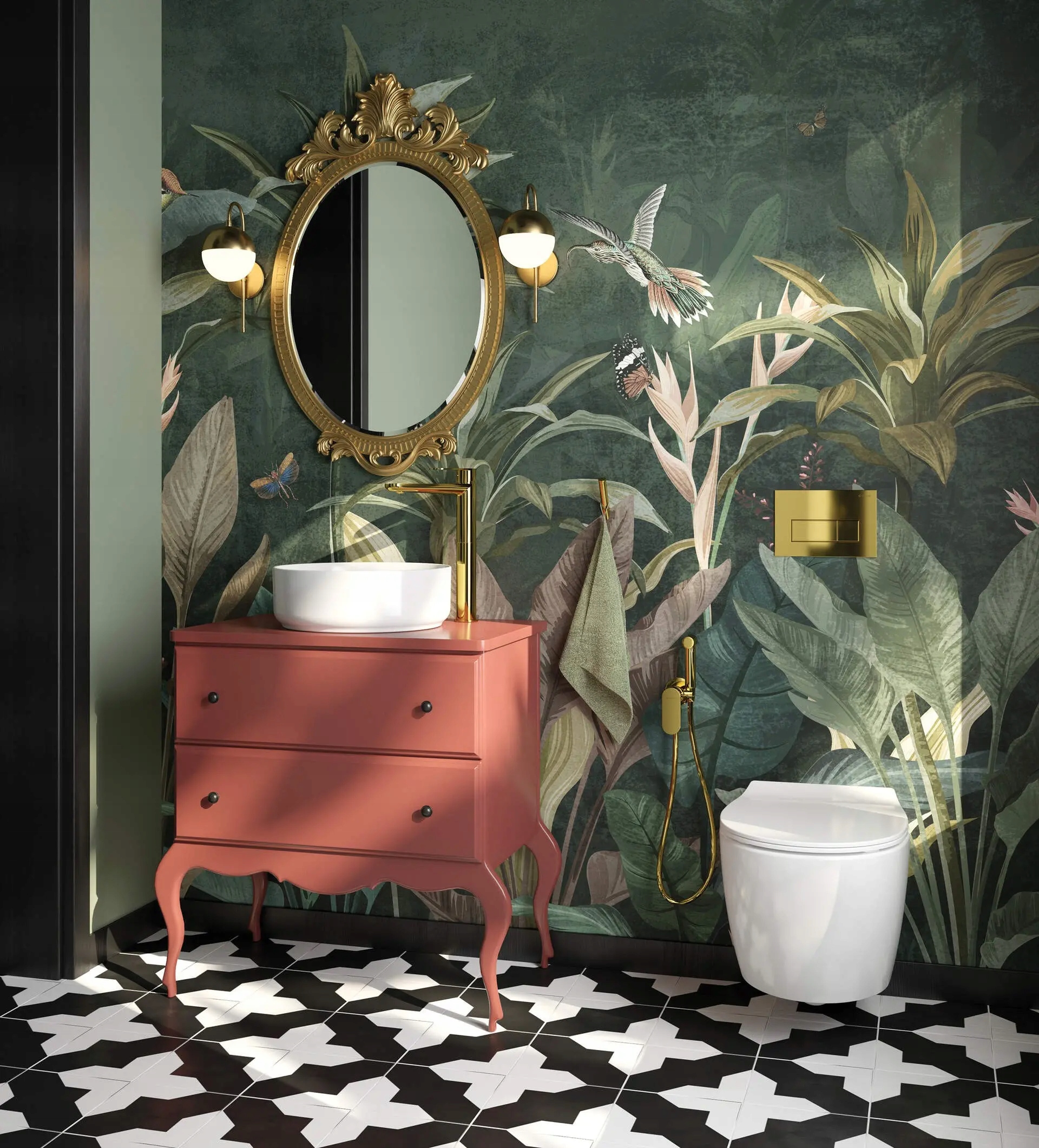 Miska WC z deską bezkołnierzowa Marka Deante