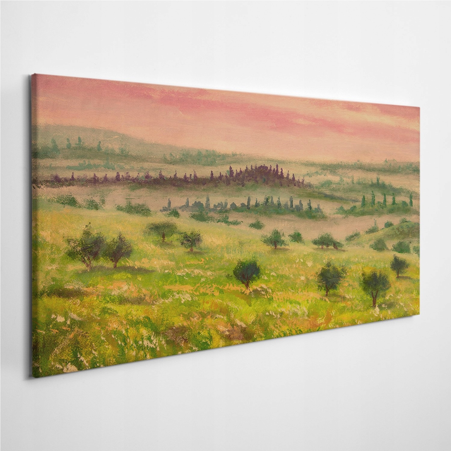 

Obraz na płótnie Krajobraz Toskania Góry 120x60 cm