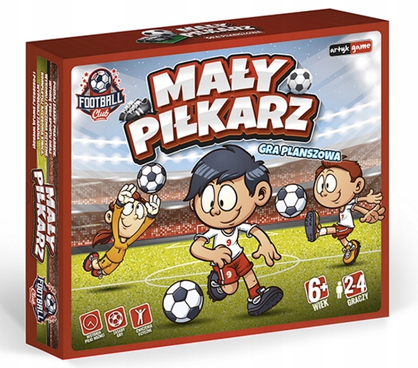 167324 GRA PLANSZOWA MAŁY PIŁKARZ PIŁKA NOŻNA