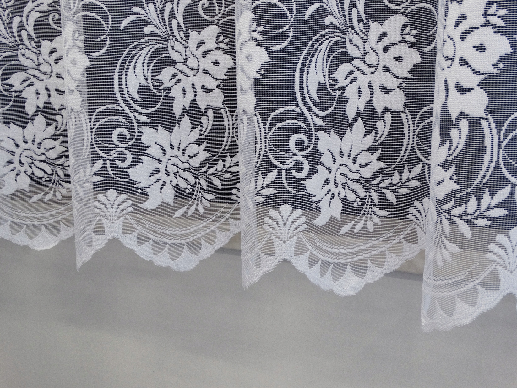 Mg Záclona žakár 35212 Bílá 300x250 cm hotová obšitá M Polský