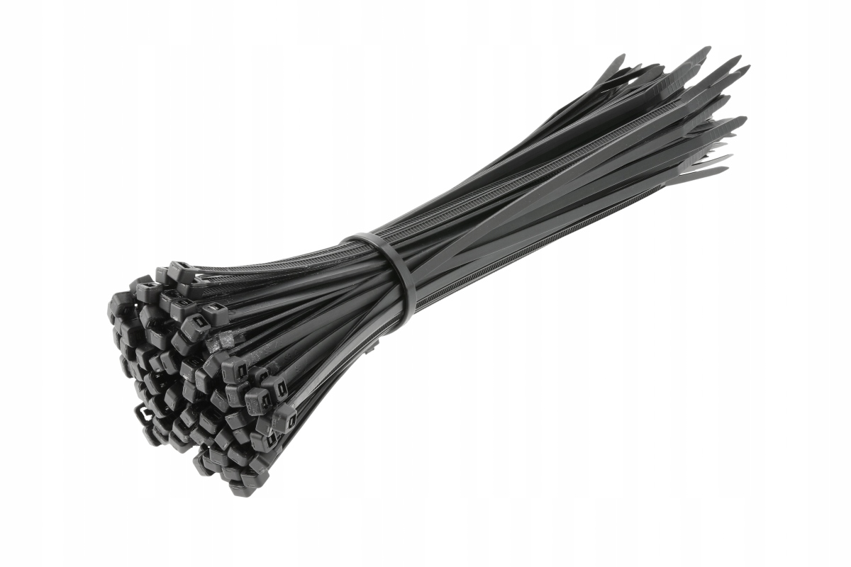 Opaska zaciskowa 3,6x200 100szt czarne HT2C706 Hogert