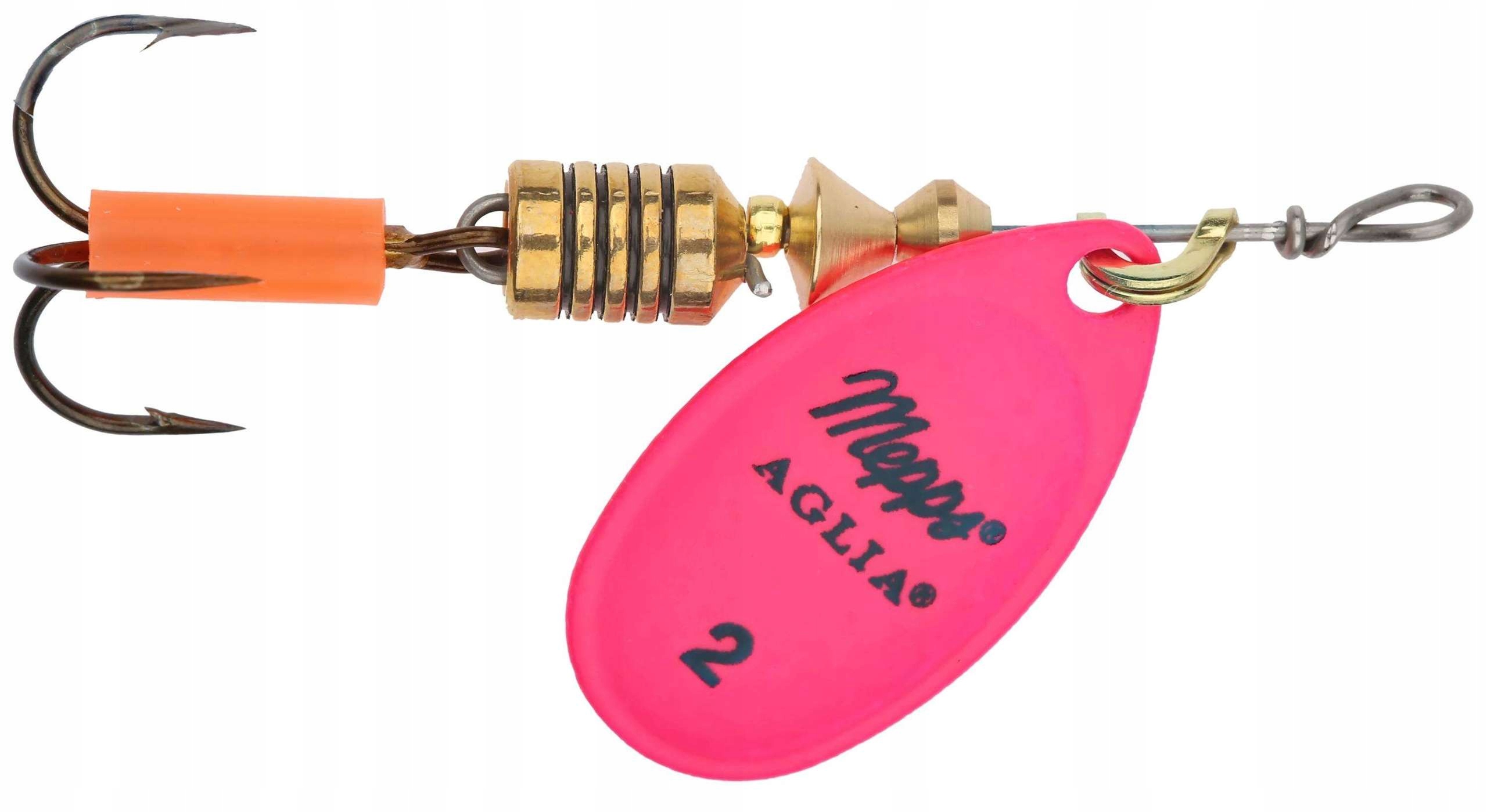 Błystka Obrotowa Obrotówka Mepps Aglia Fluo Pink nr 2 4,5g