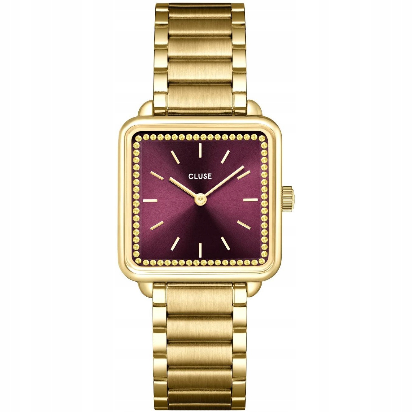 Dámské hodinky Cluse CW10314 Zirkony zlaté