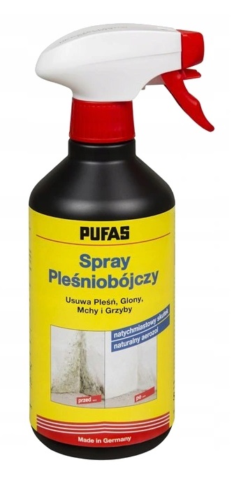 Pufas Sprej Protiplísňový Přípravek Houby Řasy Plíseň 1000 ML 1 L