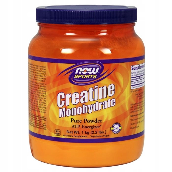 Now Foods Kreatin monohydrát 100% 1000 g