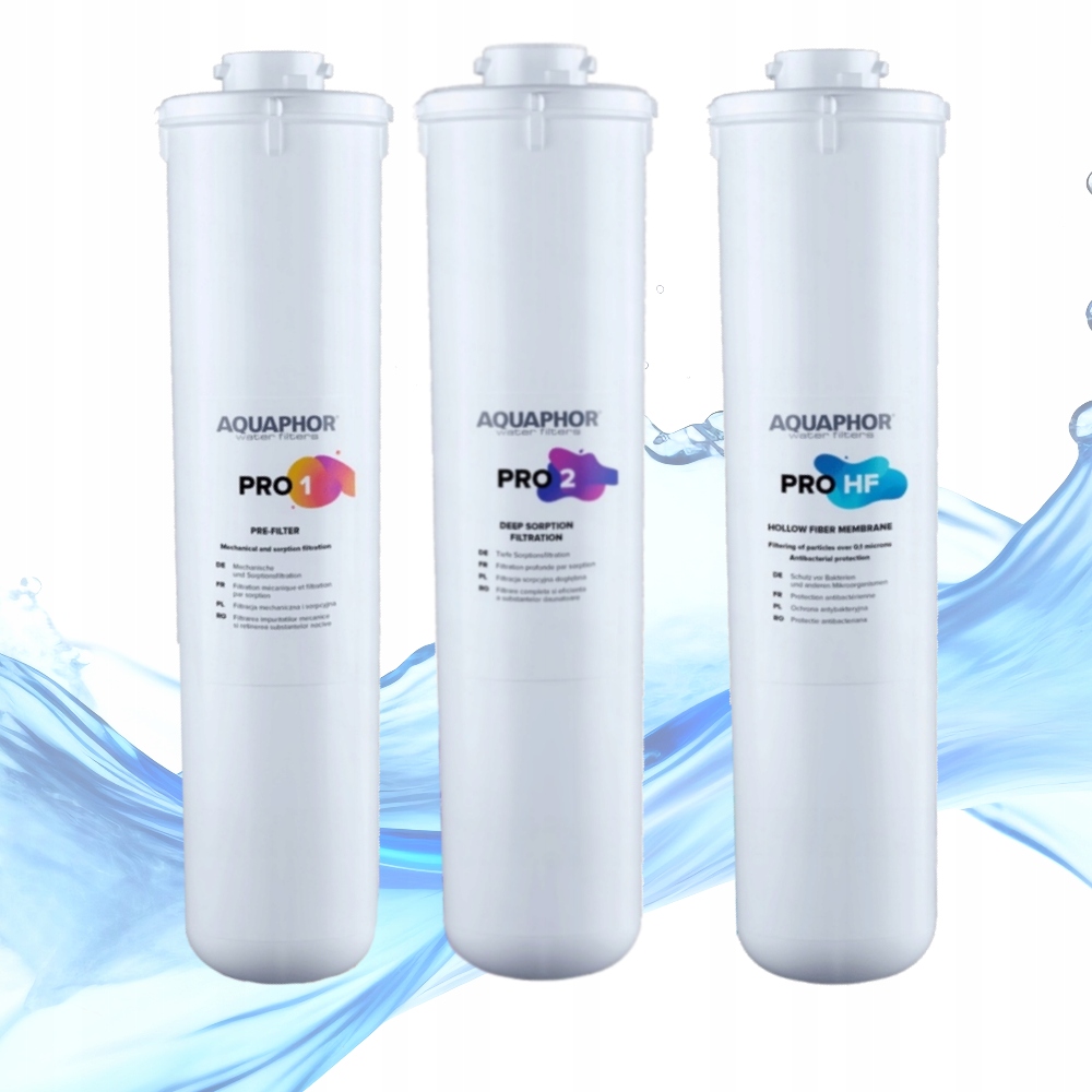 Sada náplní 3 ks do filtra Aquaphor Eco Pro Pro 1 Pro 2 Pro Hf