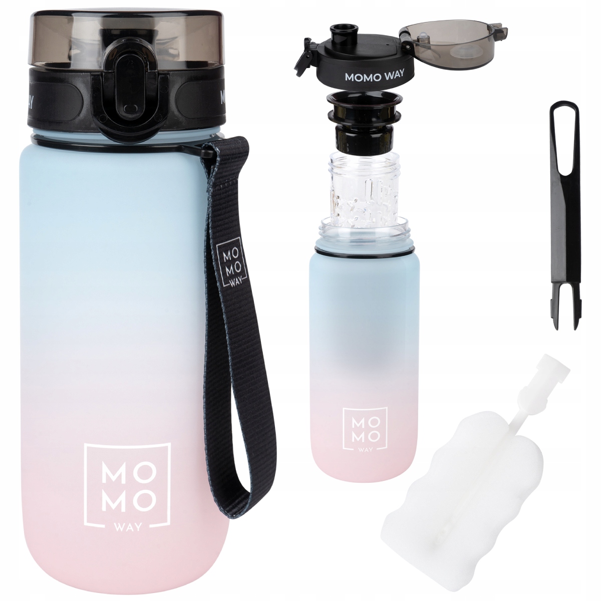 

Butelka Na Wodę Na Siłownię Bidon Sportowy 600ML