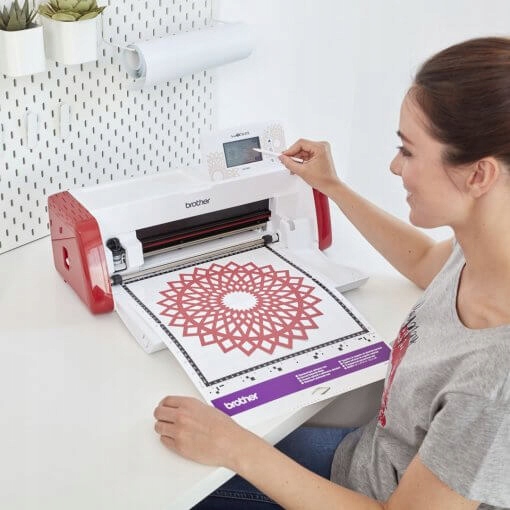 Ploter tnący z programem ze skanerem mocny Brother ScanNCut SDX900 + GRATIS Marka Brother