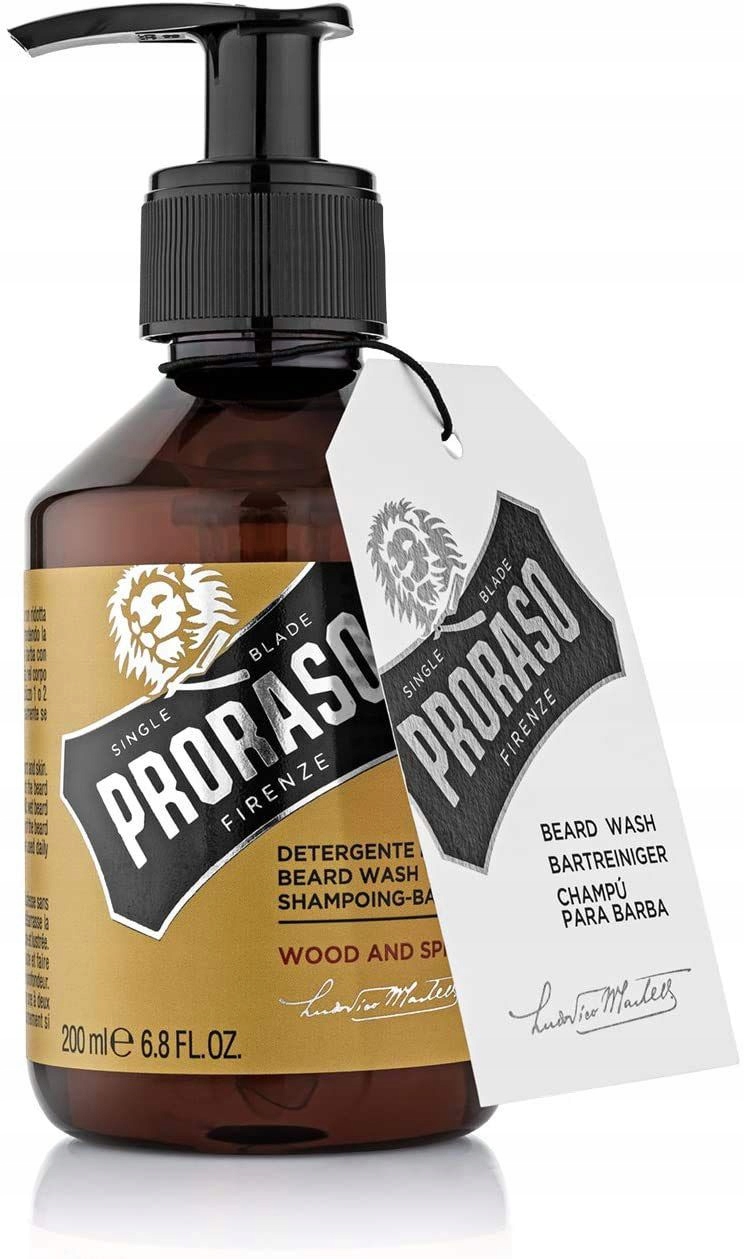 Proraso Šampon Na Bezesy Wood And Spice Balení 3 Ks (3 X 200 ML)