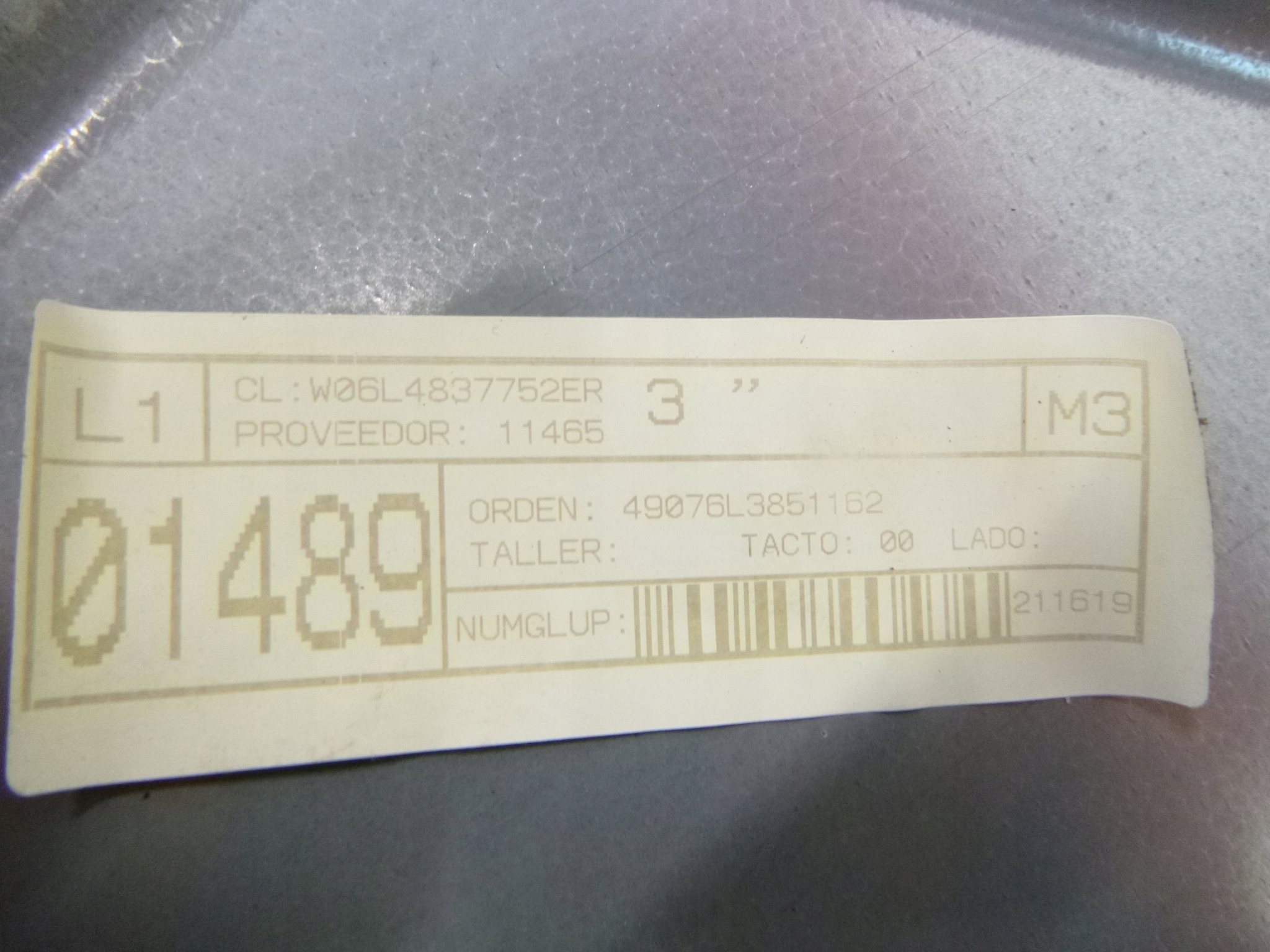 MÉCANISME VITRE AVANT DROITE SEAT IBIZA III 5D 07R.