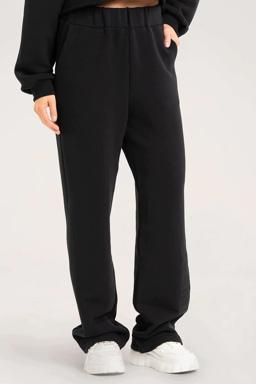 Gym Glamour Tepláky signature black vel. Xs