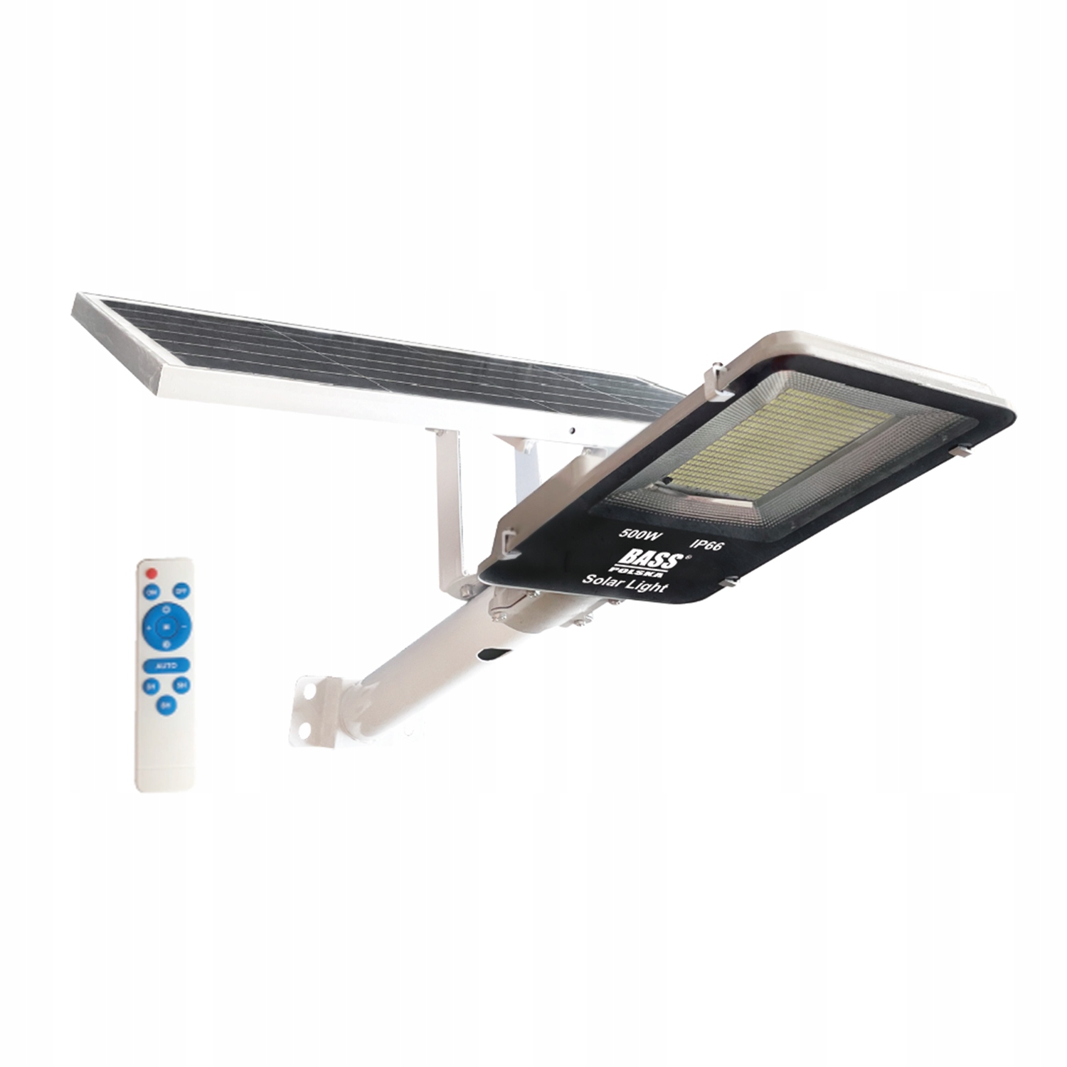 Lampa solarna, zewnętrzna, z pilotem