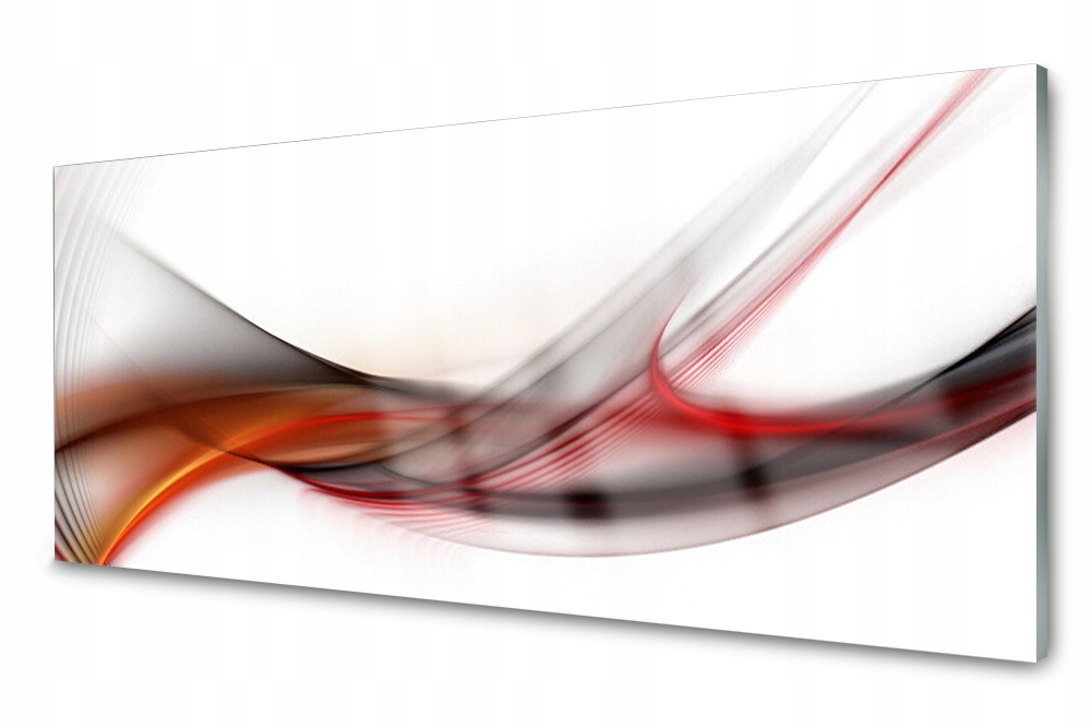 Sklenený panel do kuchyne Abstrakcia 125x50