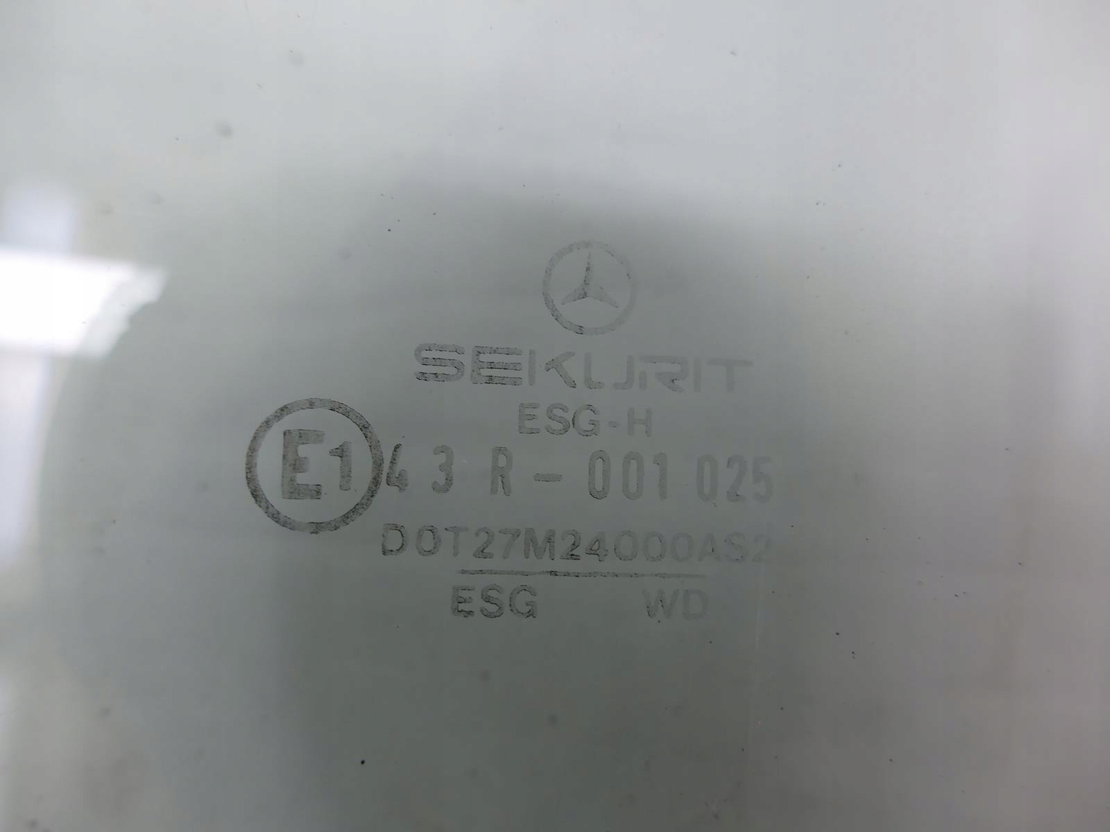 MERCEDES S W126 window door left front front