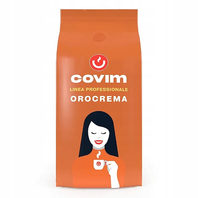 Levně Káva zrnková Orocrema 1 kg Covim