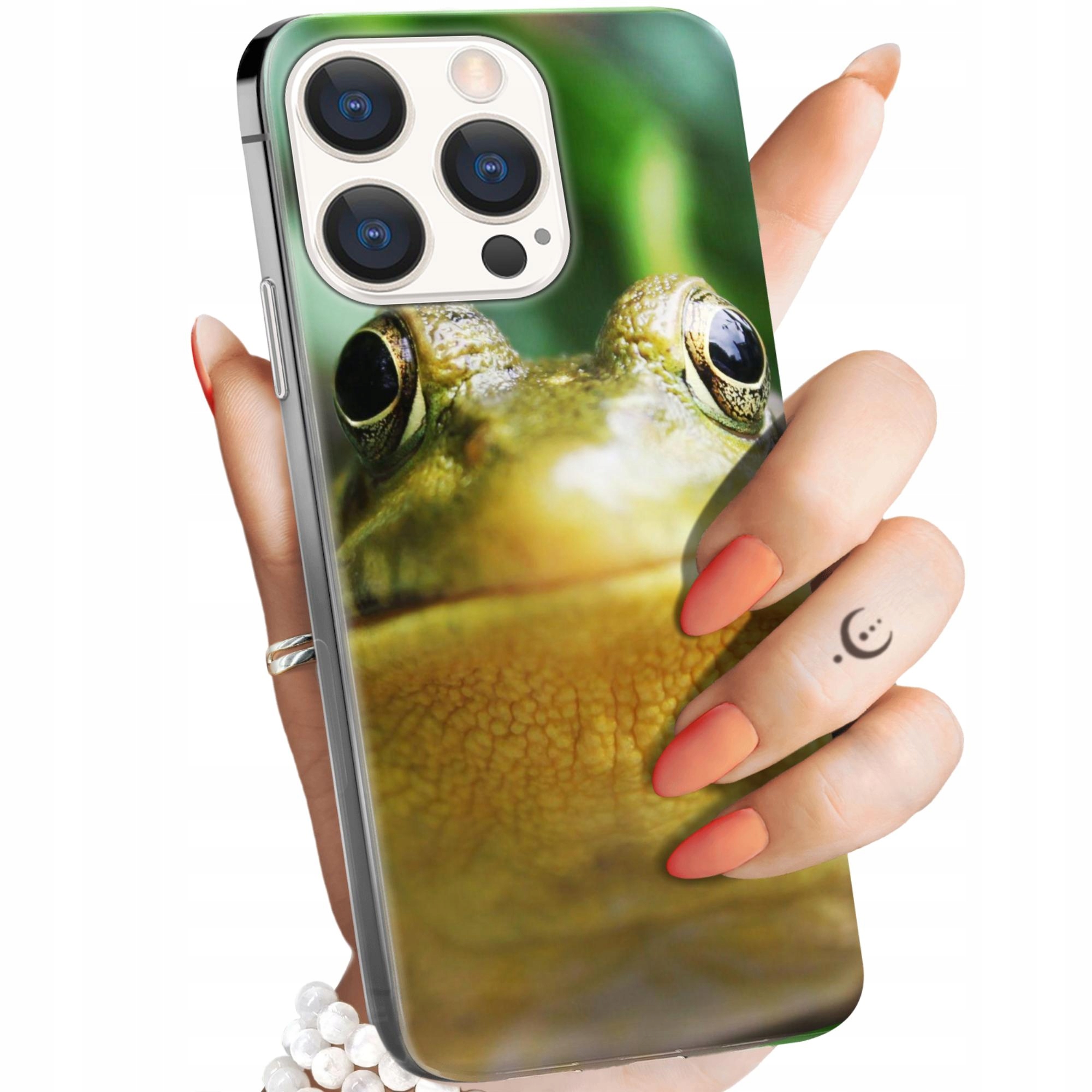 Etui Do Iphone 15 Pro Max Żabka Żaba Frog Obudowa Pokrowiec Case