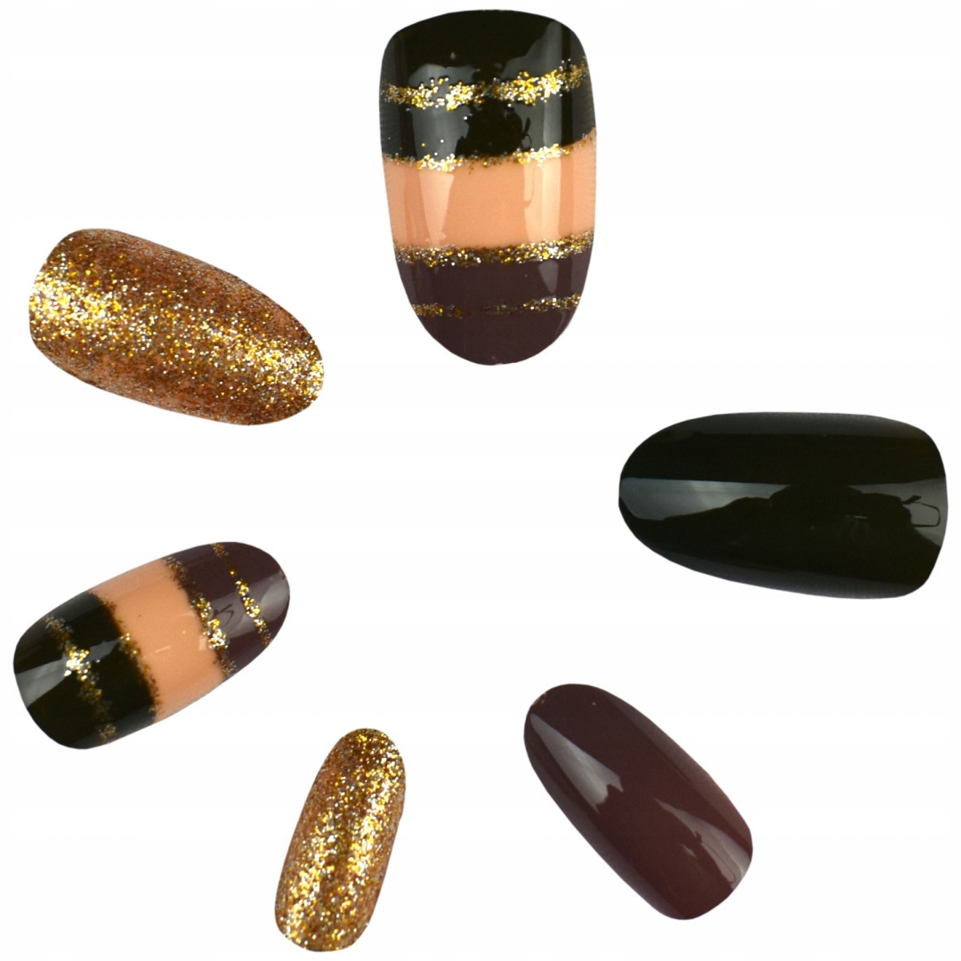 

Tipsy Paznokcie Sztuczne 24 szt. DJ13