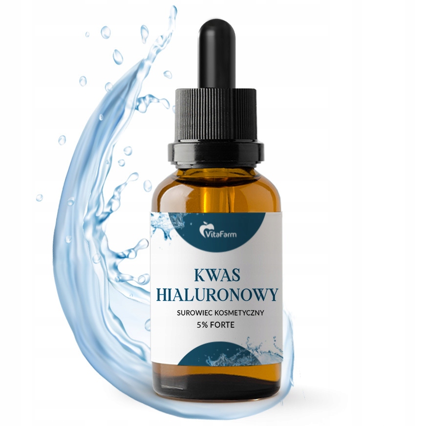 KWAS HIALURONOWY 5% TRÓJAKTYWNY SERUM ŻEL 30ml Stan opakowania oryginalne