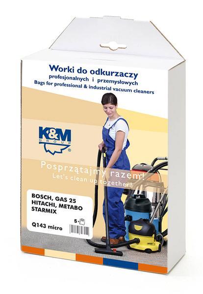 5X TAŠKY BOSCH GAS 25 / GAS 25 L SFC 1 STARMIX FB 25