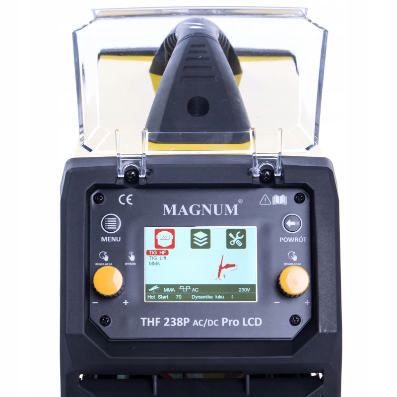 Spawarka TIG AC DC MAGNUM THF 238 PRO LCD BI LEVEL Rodzaj spawarka inwertorowa