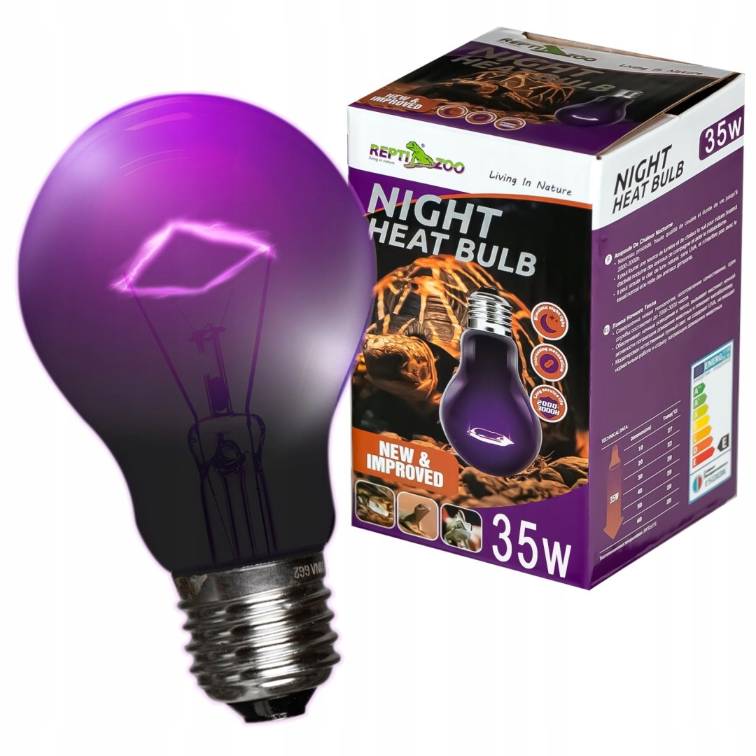 Levně Repti-Zoo Night Heat Bulb 35W – noční topná žárovka