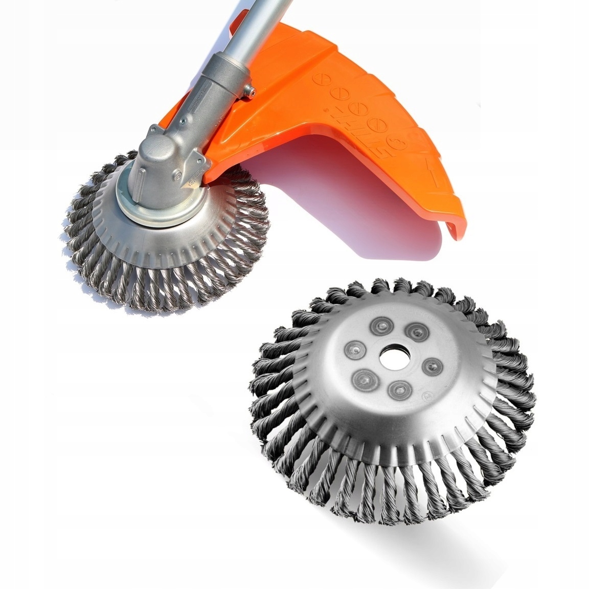 BRUSH FOR MECHANICAL COWLS WIRE SPL. ОТВЕРСТИЕ 20 ММ