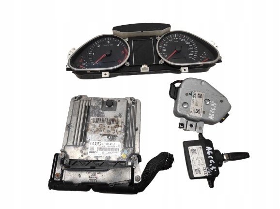 AUDI A6 C6 04- 2.7TDI BPP ZESTAW STARTOWY STEROWNIK 4F1910401R