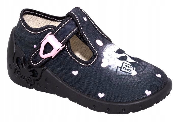 

Zetpol kapcie Daria czarna kotki papcie 25