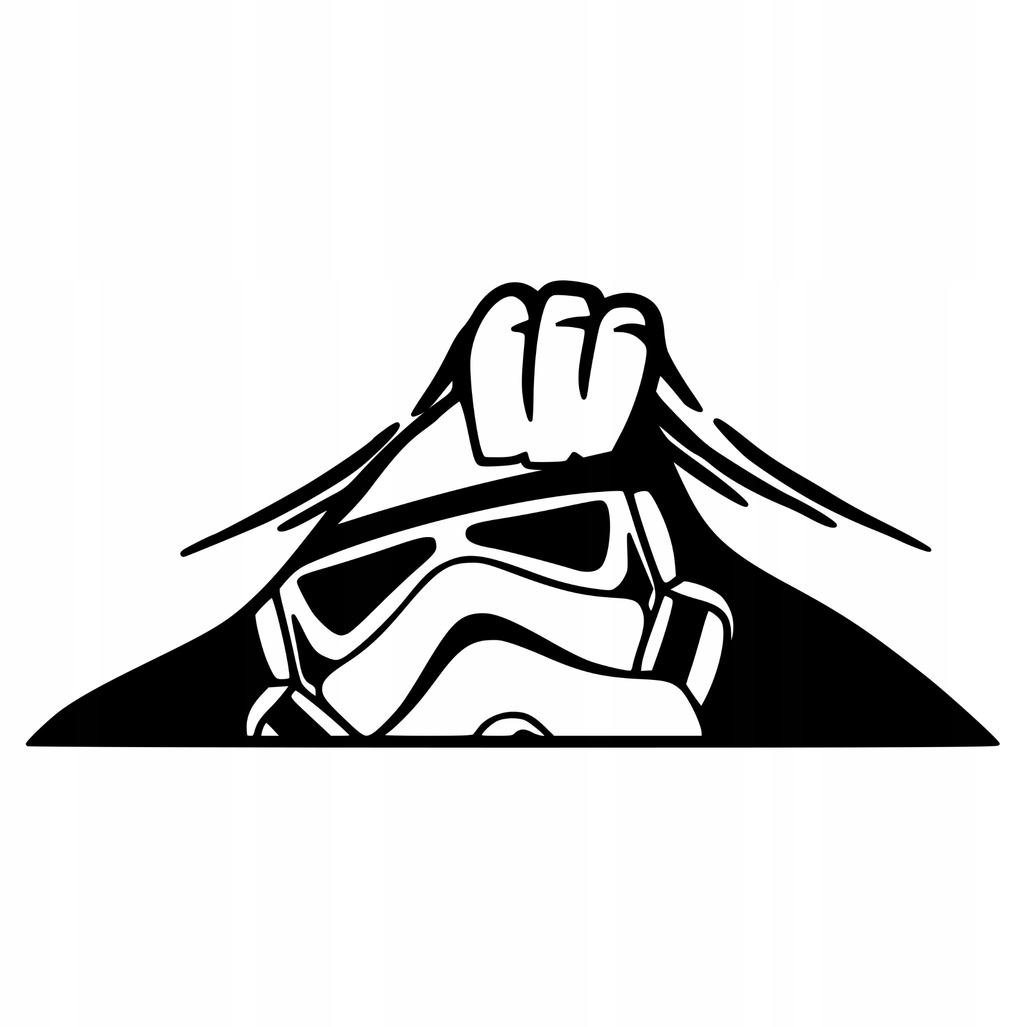 

Naklejka Patrzący Stormtrooper Star Wars Śmieszna