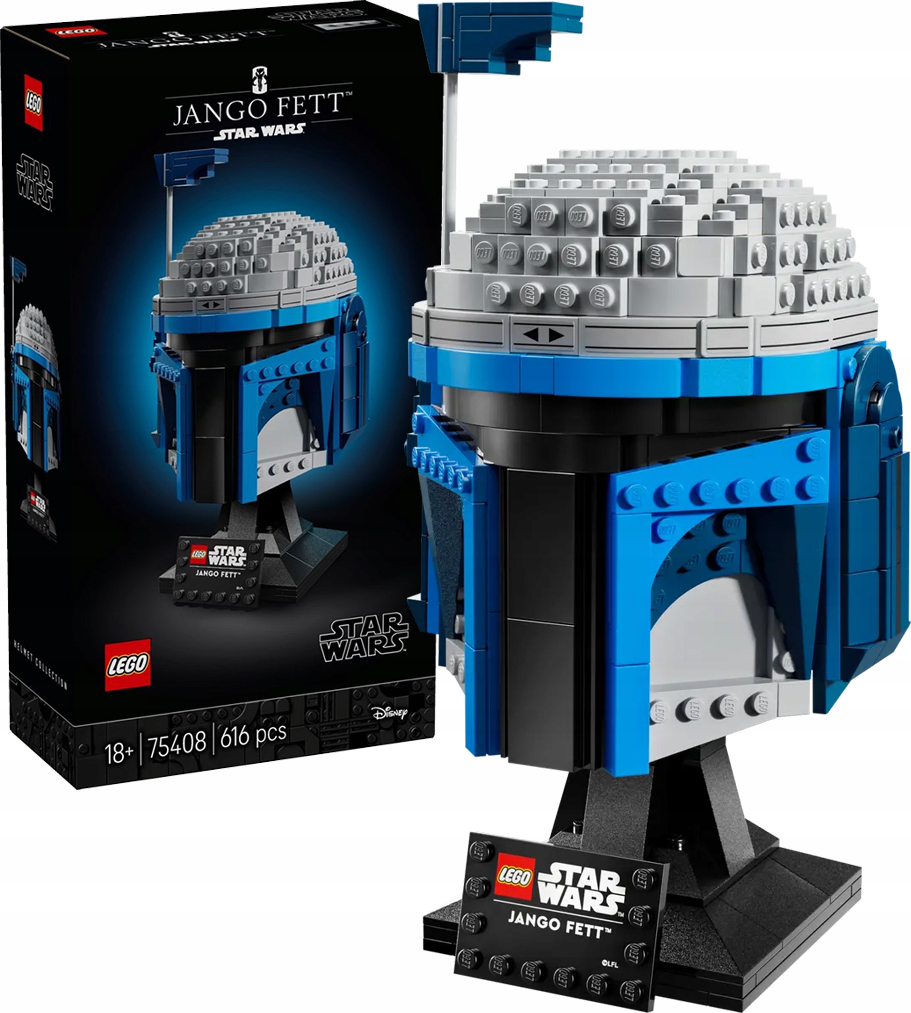Lego Star Wars Přilba Jango Fetta 75408