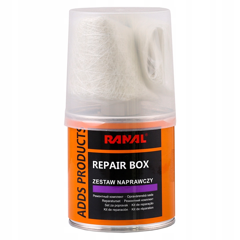 

Ranal Repair Box Zestaw Naprawczy Żywica Mata