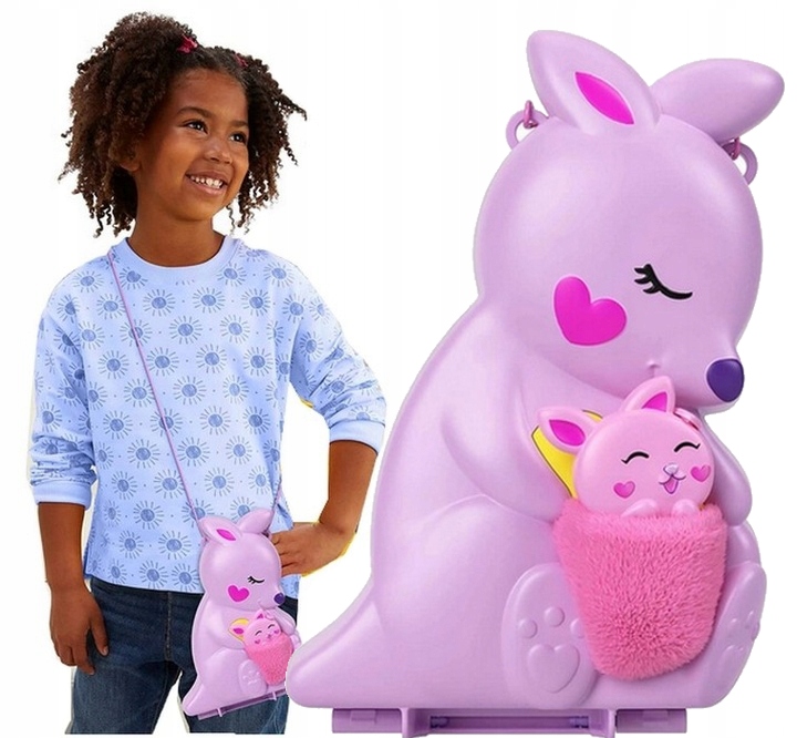 

Polly Pocket Kompaktowa Torebka Kangurek HKV50