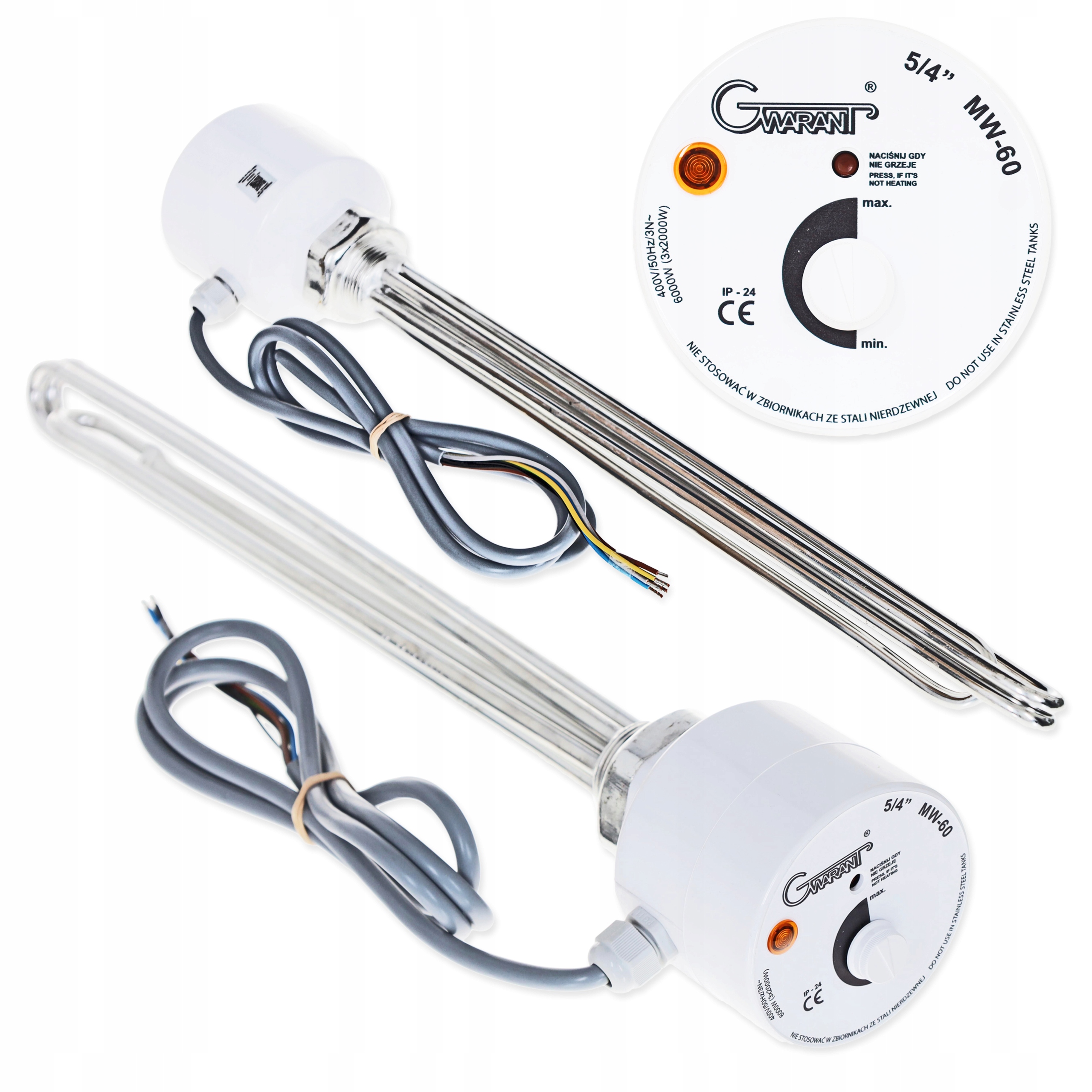 Ohrievač Solárnej Nádrže 6 kW 6000 W 5/4''