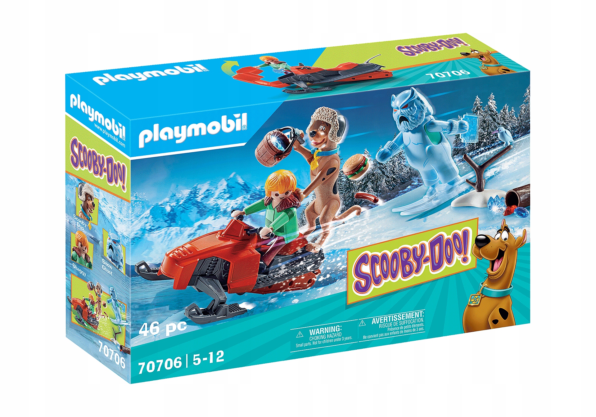 Playmobil Scooby-doo! Przygoda z Snow Ghost 70706