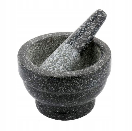 

Moździerz Granitowy Tłuczek Kinghoff Ø12cm KH-3359