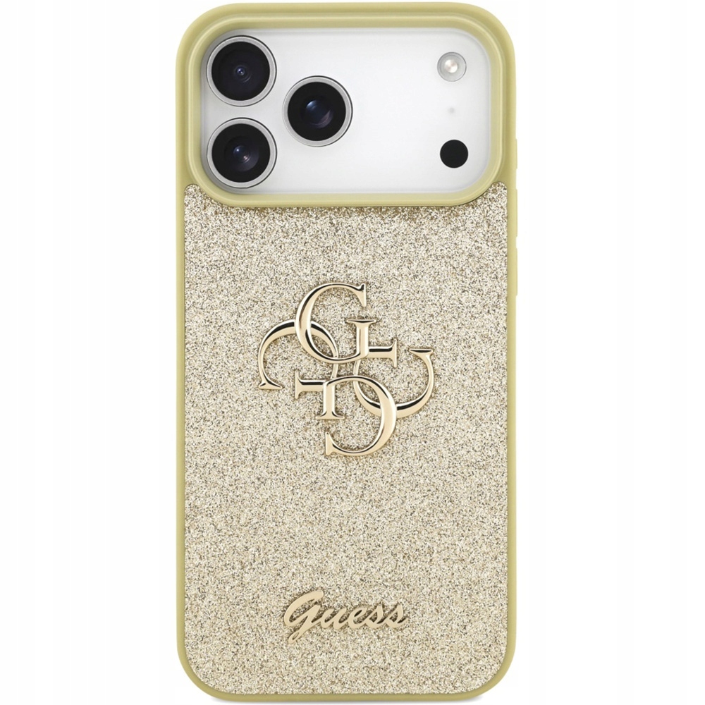 Pouzdro Guess pro iPhone 17 Pro Max, pevný obal , se třpytkami pouzdro, zadní kryt