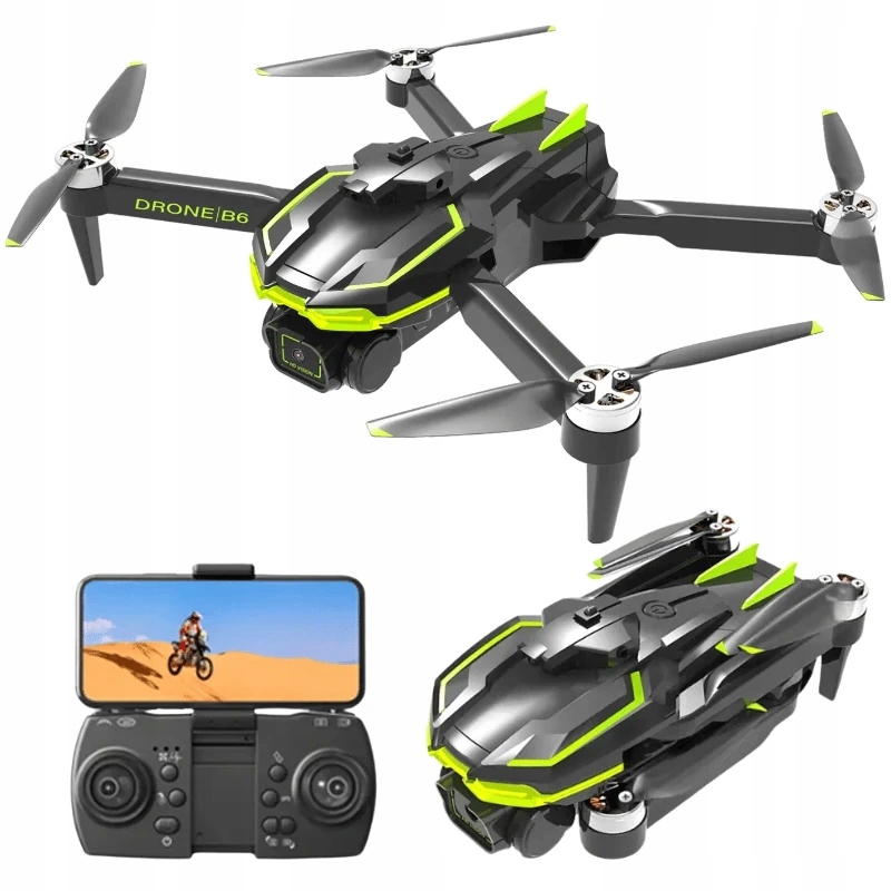 Dron 4K Lemon B6 | Śledzenie | Unikanie przeszkód | 2 Kamery