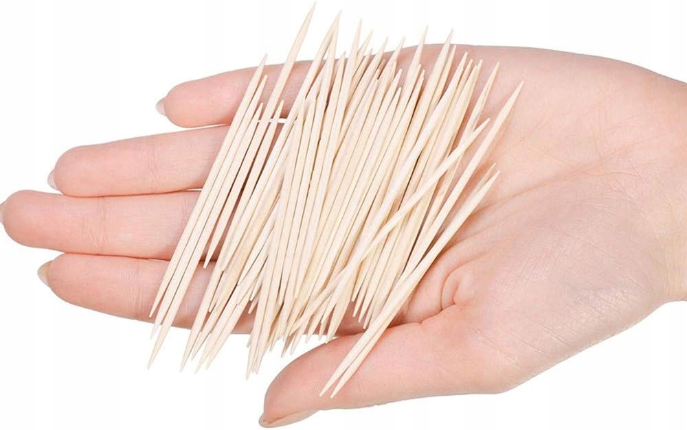 WYKAŁACZKI DREWNIANE W ETUI KORECZKI PIKERY 4szt Liczba sztuk w opakowaniu 200 szt.