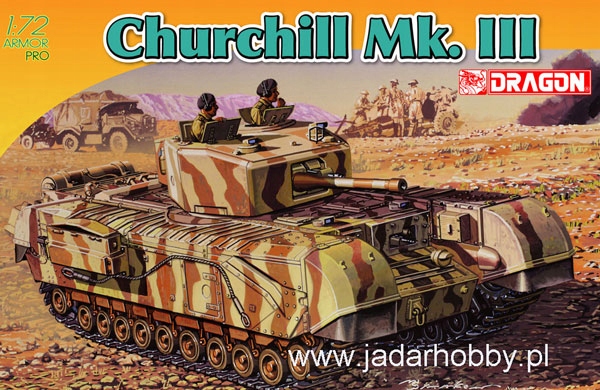 Dragon 7396 1/72 Churchill Mk.III