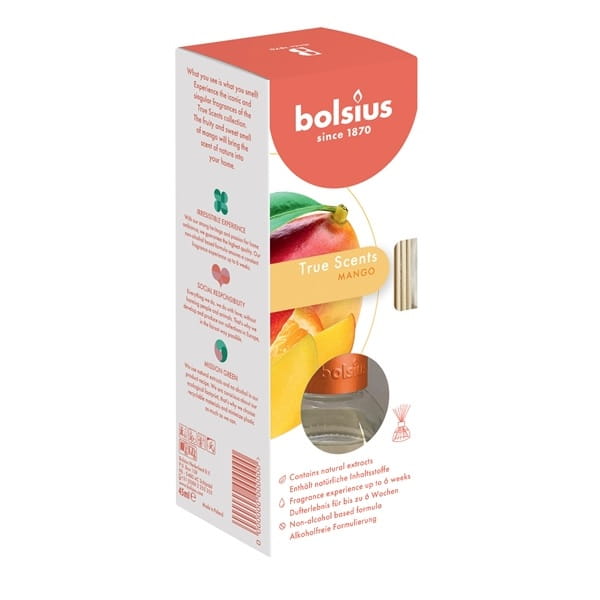 Bolsius True Scents Dyfuzor zapachowy Mango 45ml