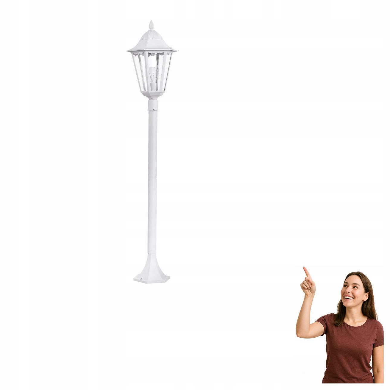 Vonkajšia lampa záhradný stĺpik Navedo 93452 Eglo